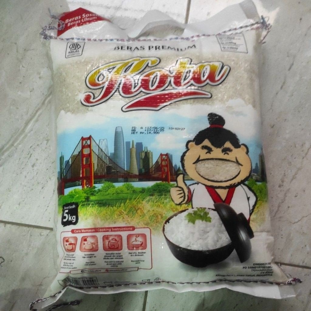 

BERAS KOTA 5KG