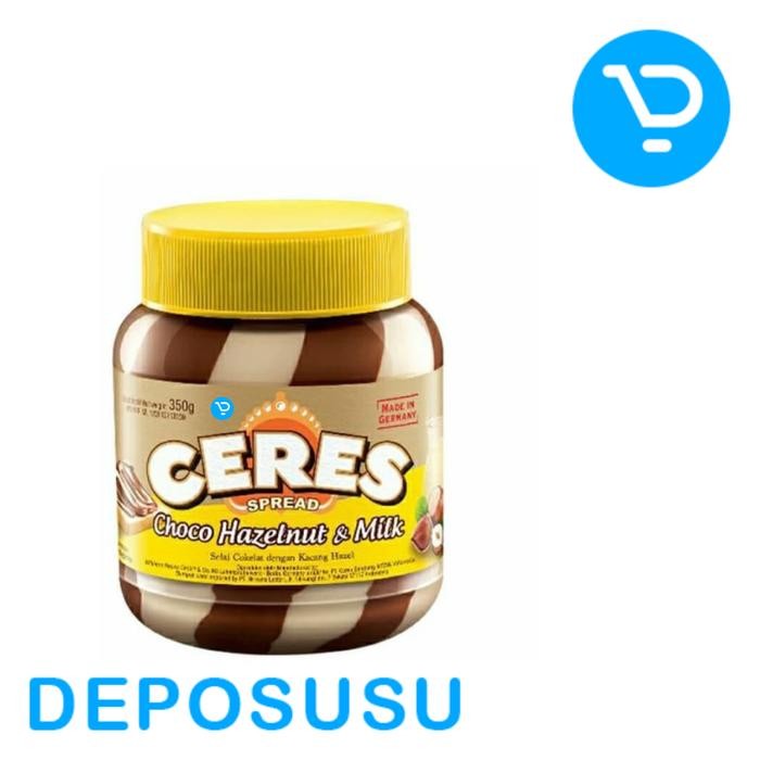 

Selai CERES Spread 350g Choco, Double Hazelnut, Choco Hazelnut & Milk - 350g CHO & MILK