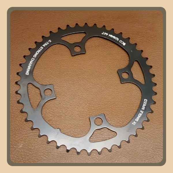 chainring crank sepeda BCD 104 40 dan 44 T untuk sepeda BMX fixie 40T 44T hi ten X TRA STRONG