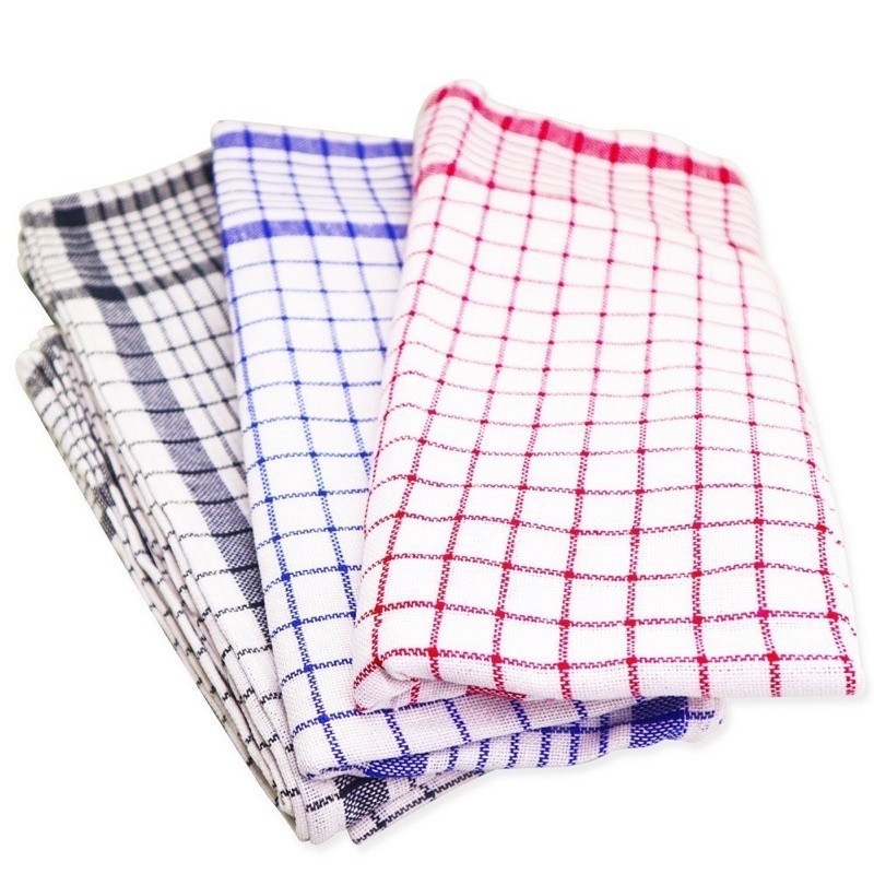 Serbet Katun Kotak Halus Jumbo Multifungsi Kain Lap