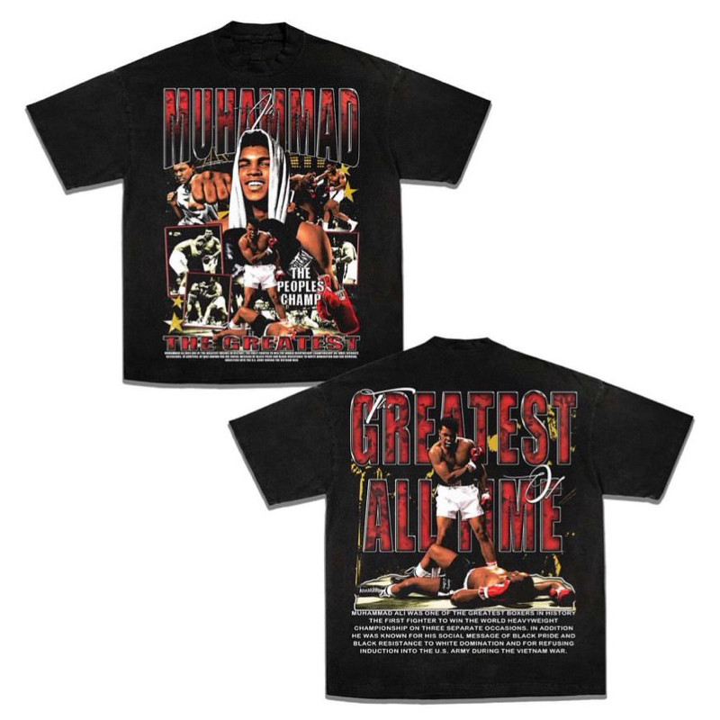 (HOT) TSHIRT MUHAMMAD ALI OVERSIZE