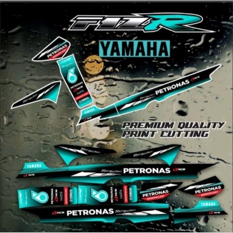 STRIPING STIKER F1ZR PETRONAS VARIASI