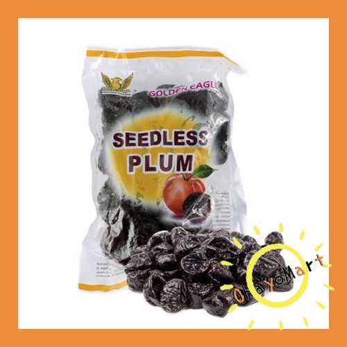 

Golden Eagle Seedless Plum/ Manisan Plum tanpa biji 500grm