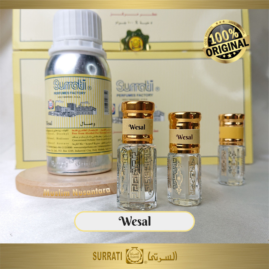 Parfum Surrati Wesal Original / Bibit Parfum Surrati Aroma Wesal Ajmal Termurah