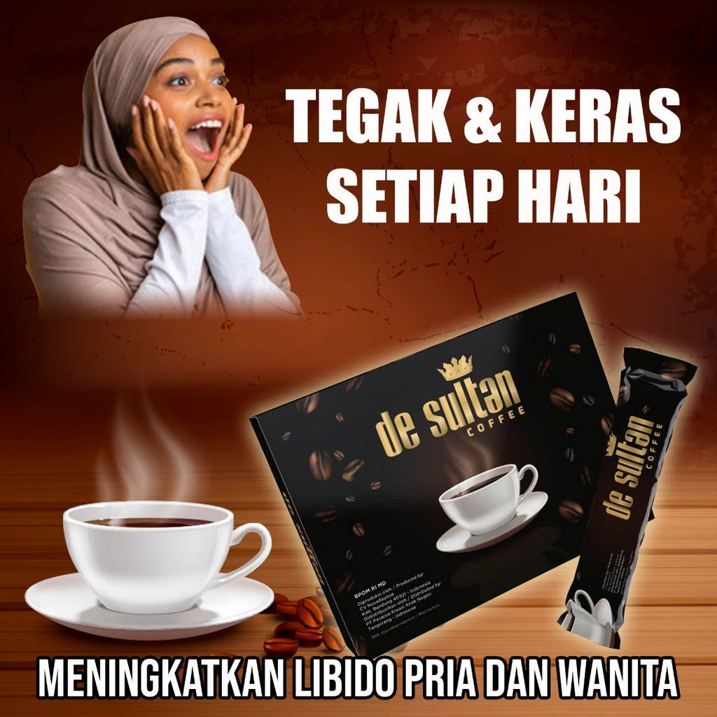 

DE SULTAN COFFEE 1 BOX ISI 10 SACHET ORIGINAL