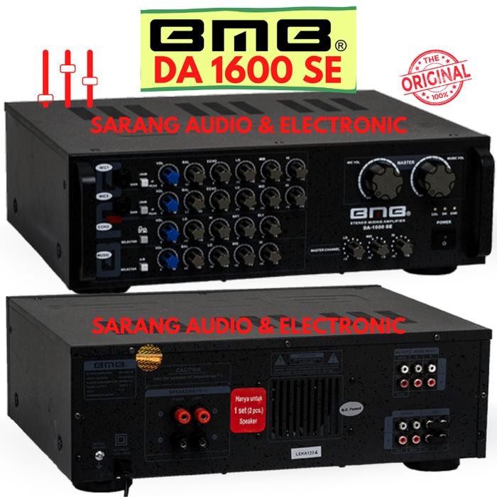 Ampli amplifier BMB DA1600SE Original BMB DA 1600 SE KARAOKE