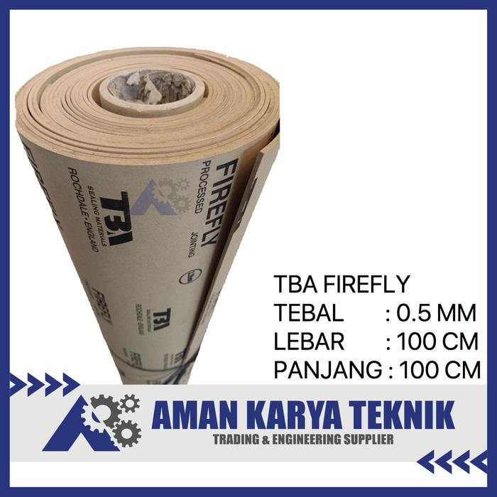 TBA Firefly Sheet Packing Gasket Kertas 0.5 mm x 100 cm x 100 cm
