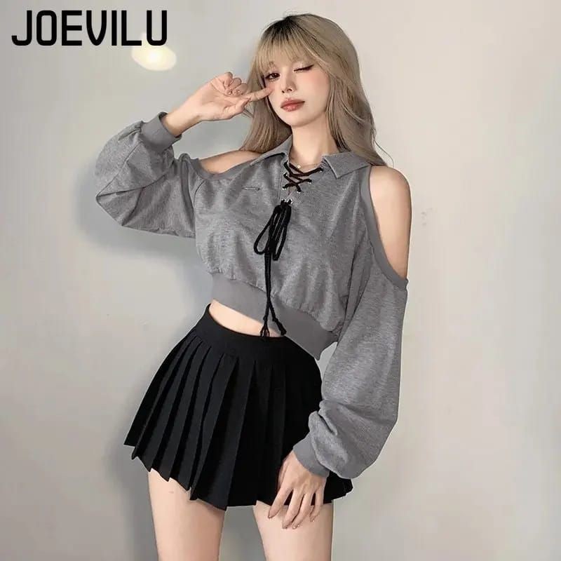 BENKRUSH Croptop Hoodie Lisa BLACKPINK