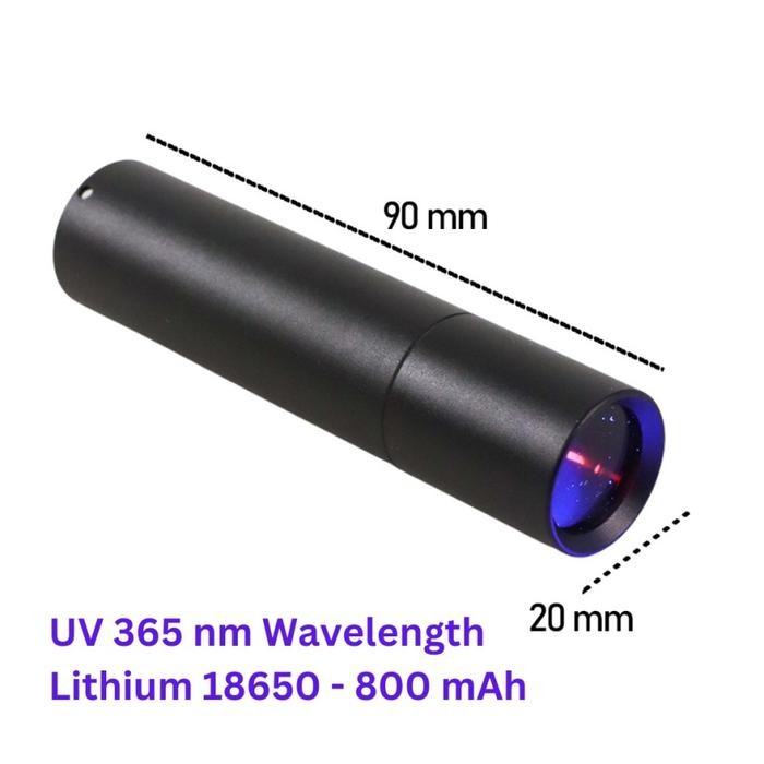 

Secure Mark 2 - Tinta Stempel UV Invisible Ink Permanen, Tahan Air ke Tangan - Senter UV