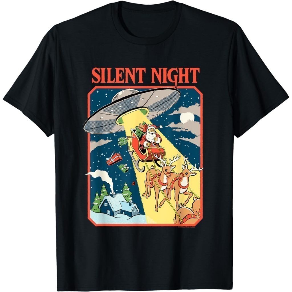 Baju Kaos Dewasa Steven Rhodes Silent Night