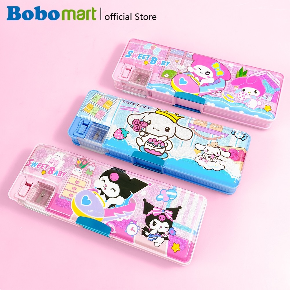 

BOBOMART Pencil Case Kotak Tempat Pensil Sanrio KT-390