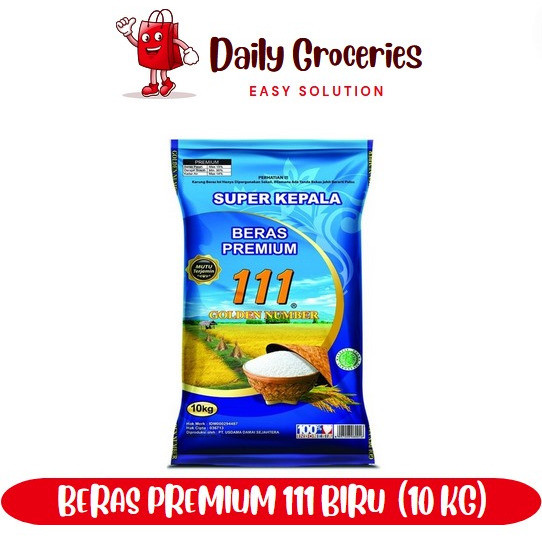 

Beras premium 111 Golden Number 10kg