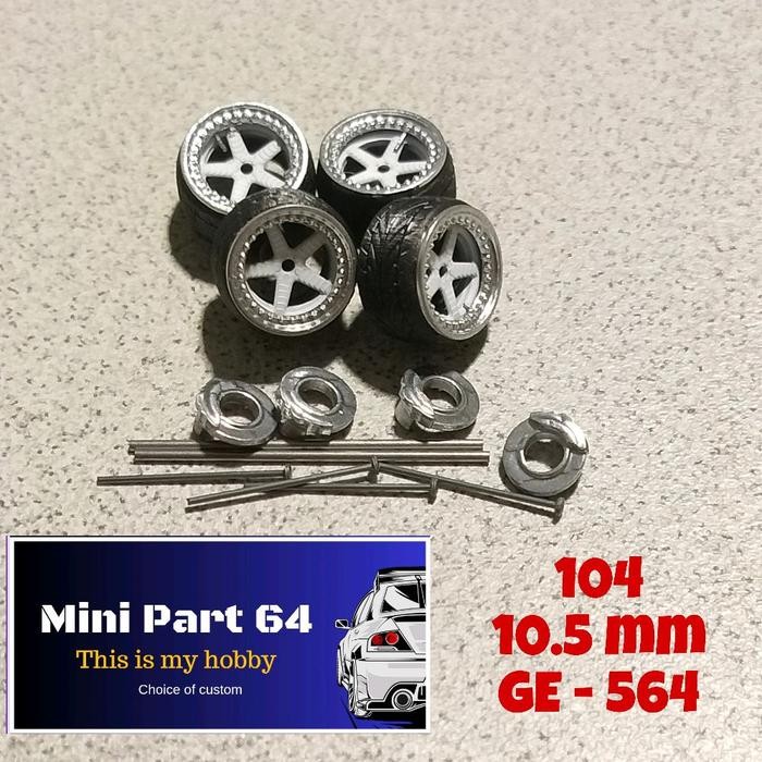 Diorama Diecast Ban Celong GE564 Miniatur Skala 64