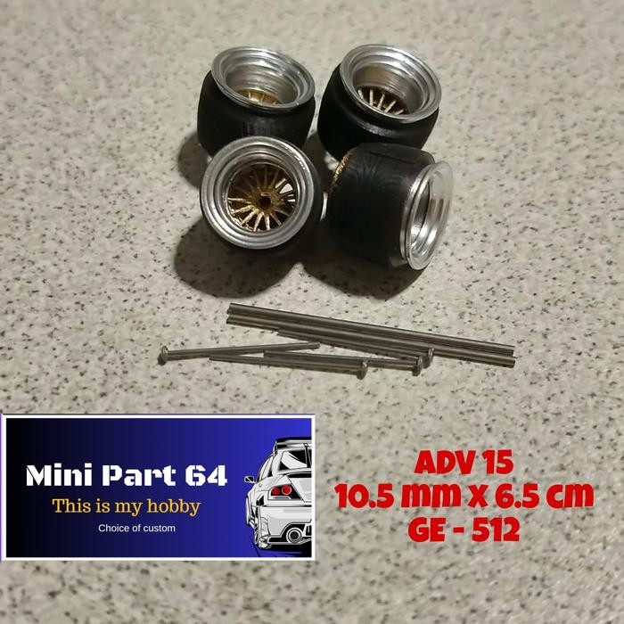 Diorama Diecast Ban Chamber GE512 Miniatur Skala 64