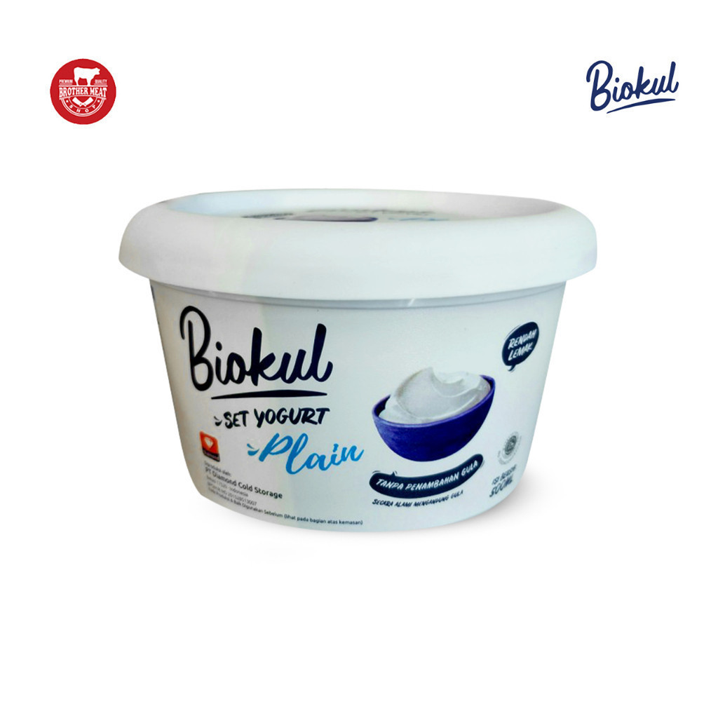 

Biokul Yogurt Set Plain 500gr Halal Kaya Kalsium