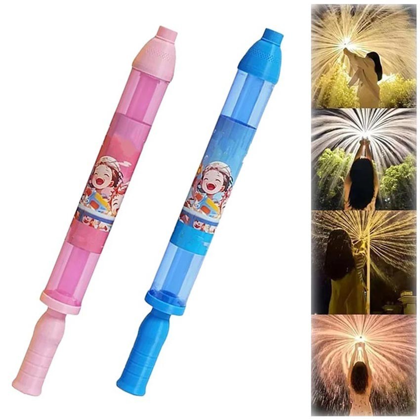 Mainan Pistol Air Pompa Jumbo Anak Dewasa Kembang Api Watergun Permainan Semprotan Ajaib Tarik Water