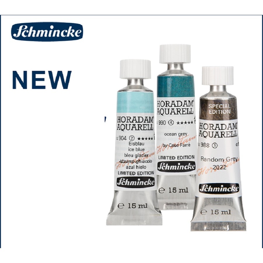 

Germany Schmincke Watercolor Pigments Horadam Master 5ml 15ml Tube with Mineral Colors Acuarela New Colors Art Supplies