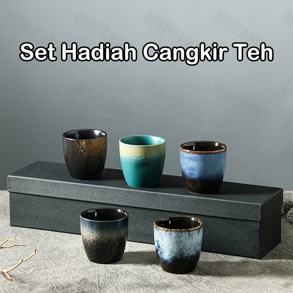 Set Cangkir Teh Aesthetic Set Hadiah Cangkir Teh Set Cangkir Keramik Cantik Hampers Cangkir Teh Dan 