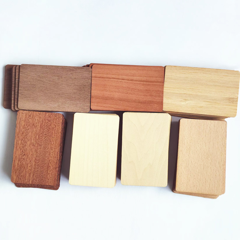 

NFC Wood Cards for Laser Engraved, Eco-Friendly Digital Contact Cards Laser Engraved for Weddings & Corporate Gifts