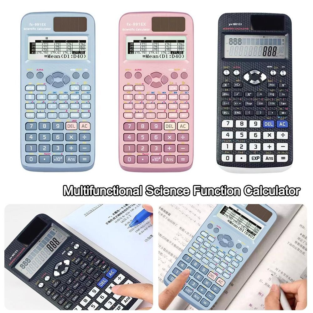 

FX-991EX Scientific Calculator Specially Designed 552 Function Math Calculator Multifunctional Electronic Calculators