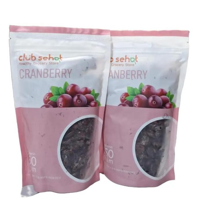 

Club Sehat - Red Cranberry Dried 250Gr