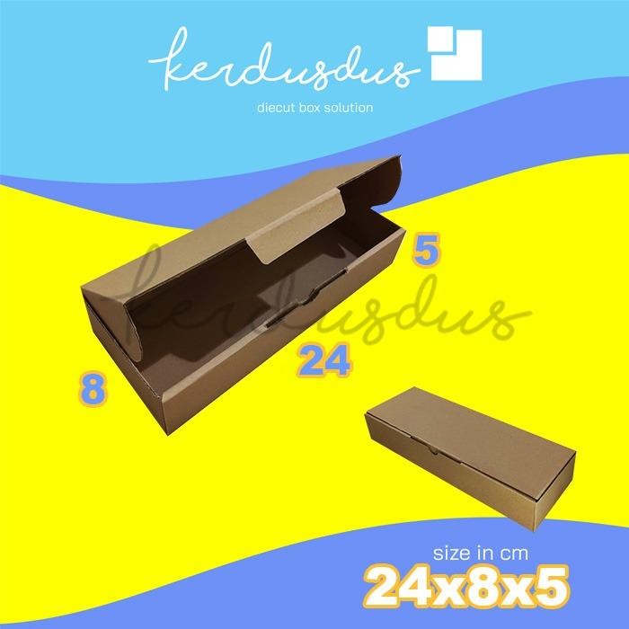 

24x8x5 cm kardus carton box diecut pizza kue packing packaging