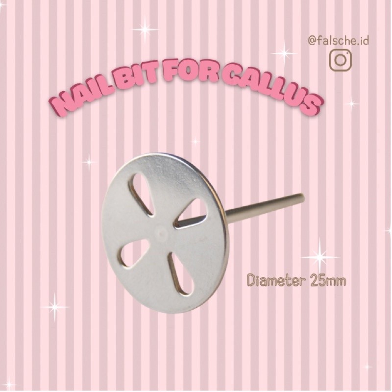NAIL BIT FOR CALLUS TREATMENT PEDICURE RUSSIAN Terlaris
