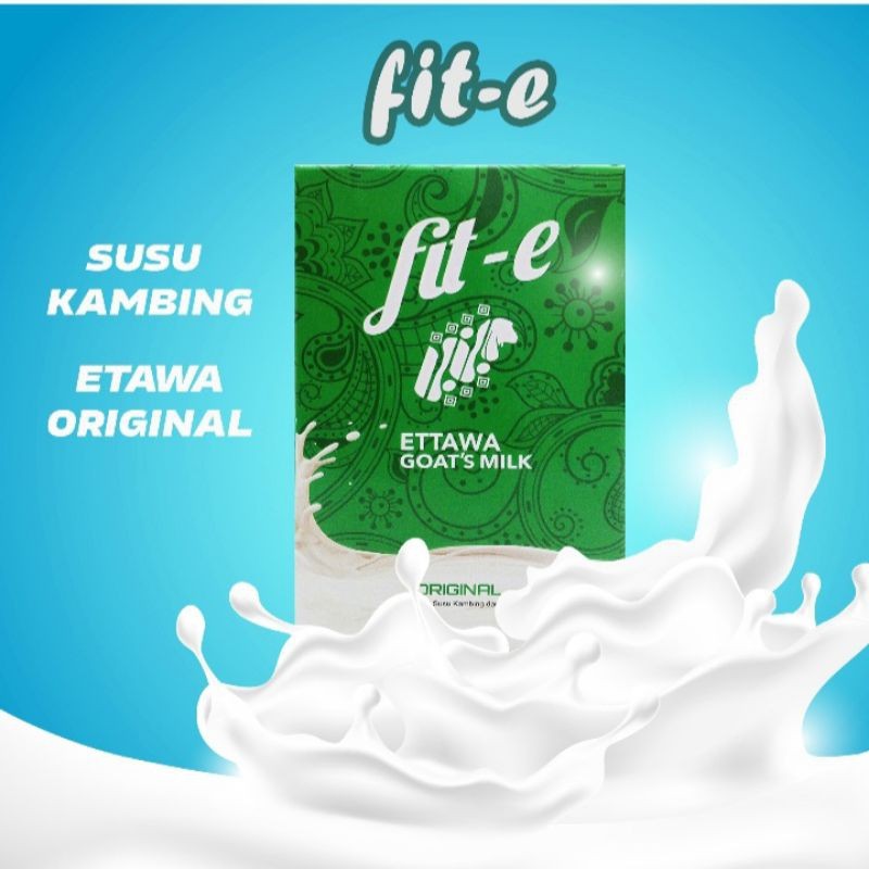 

Fit-E 200gr Etawa goats milk susu kambing etawa original Fit E dengan tinggi kalsium