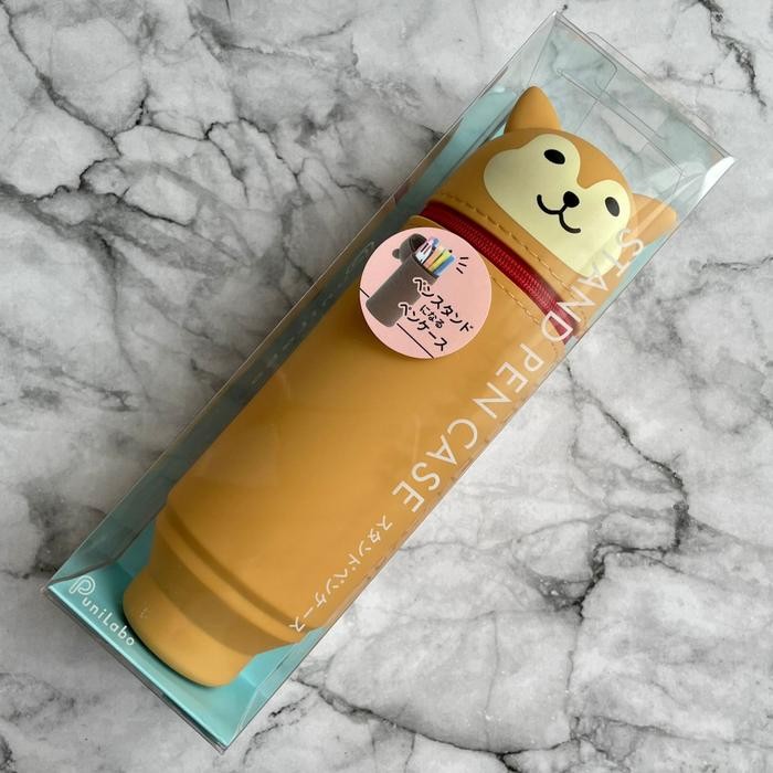 

Terbaru LIHIT LAB A-7712 Punilabo Silicone Standing Pen Case / Tempat Pensil - Shiba Inu