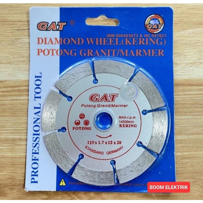 Mata Gerinda Potong Granit/Marmer/Beton GAT
