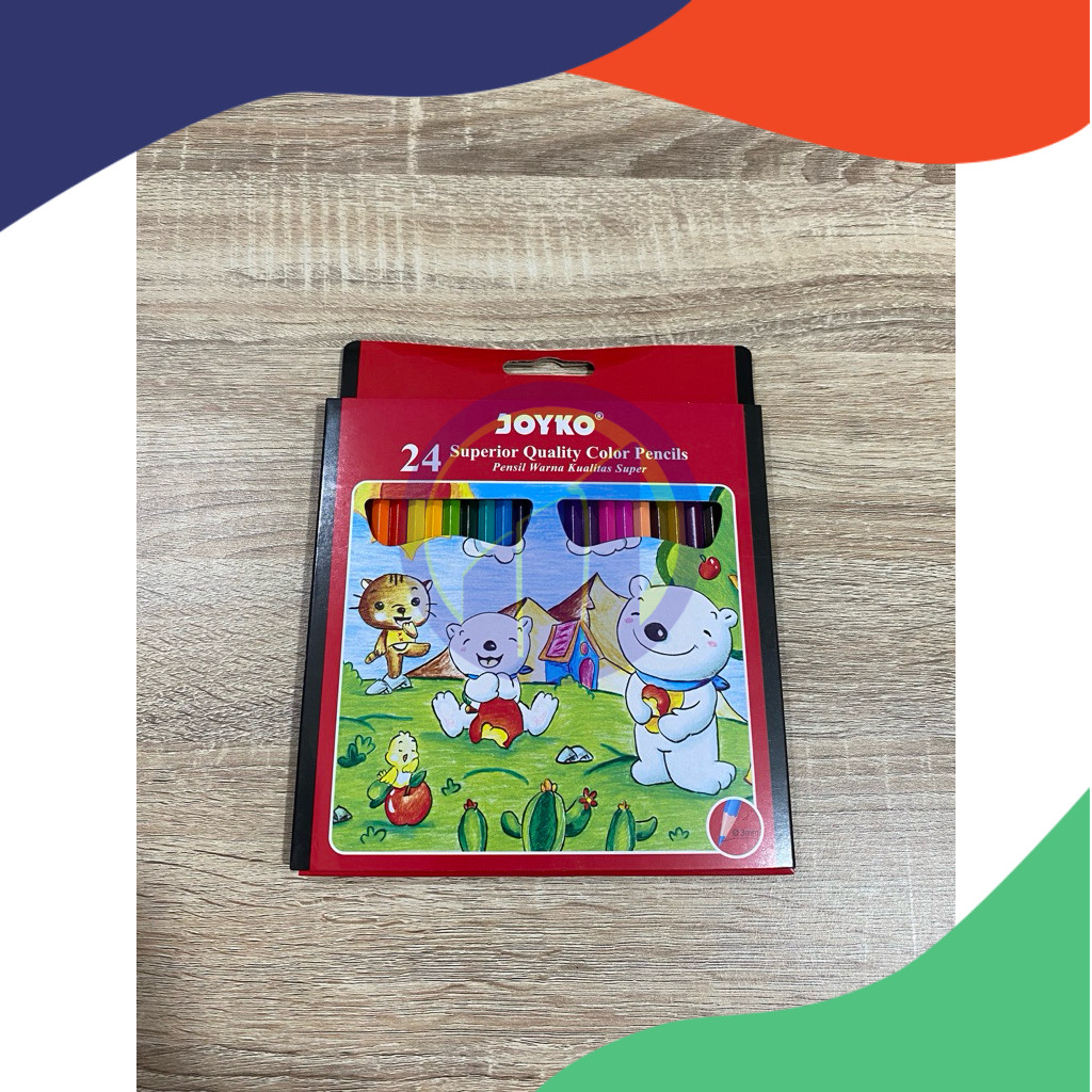 

(PCS) PENSIL 24 WARNA JOYKO PANJANG (MIN. ORDER 6 PCS)