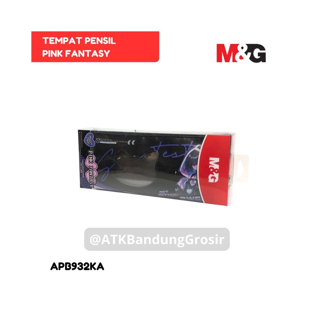 

Tempat Pensil Pink Fantasy Series M&G APB932KA Pencase Alat Tulis Sekolah Karakter Anime - SHABQ