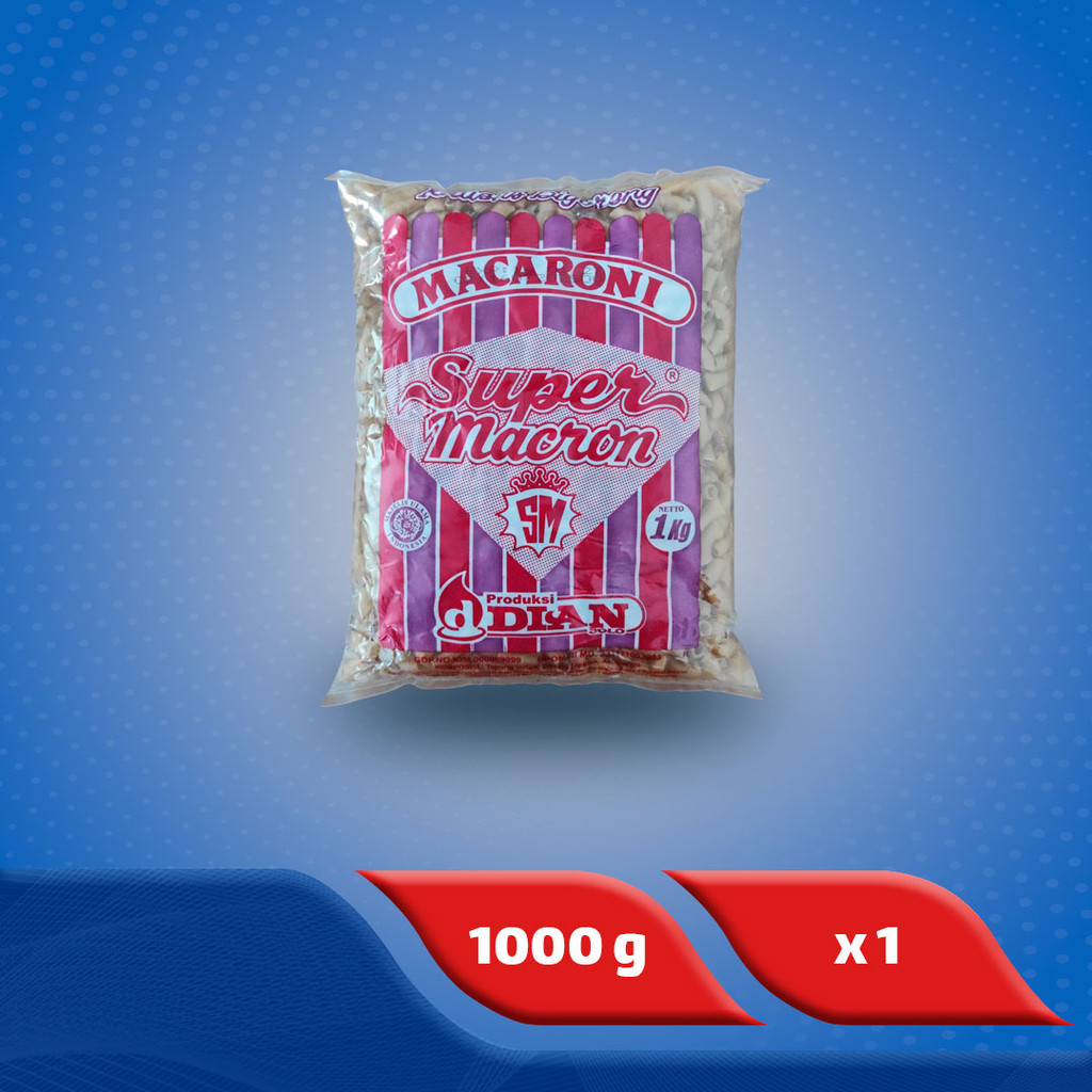 

Super Macron Makaroni Mekar 1 kg