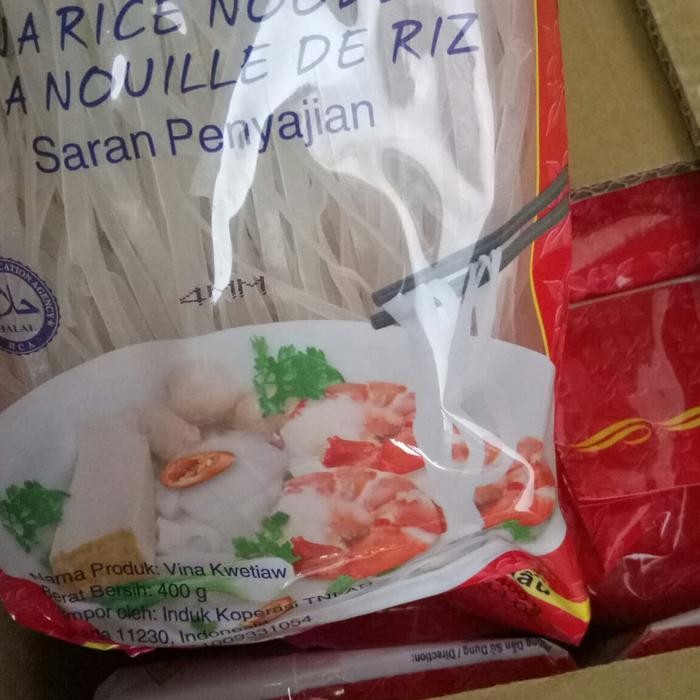 

KWETIAW VINA PHO RICE NOODLE 400 gr