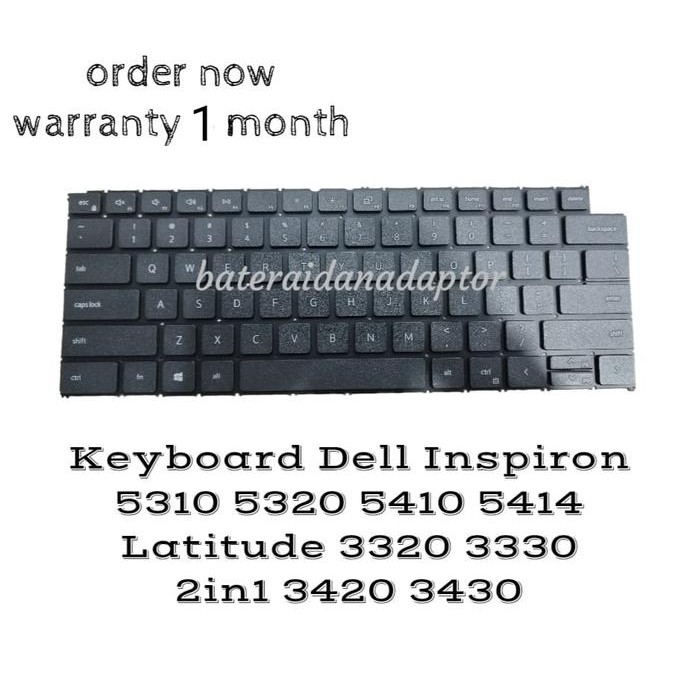 Keyboard Dell Inspiron 5310 5320 5410 5415 5418 5420 5425