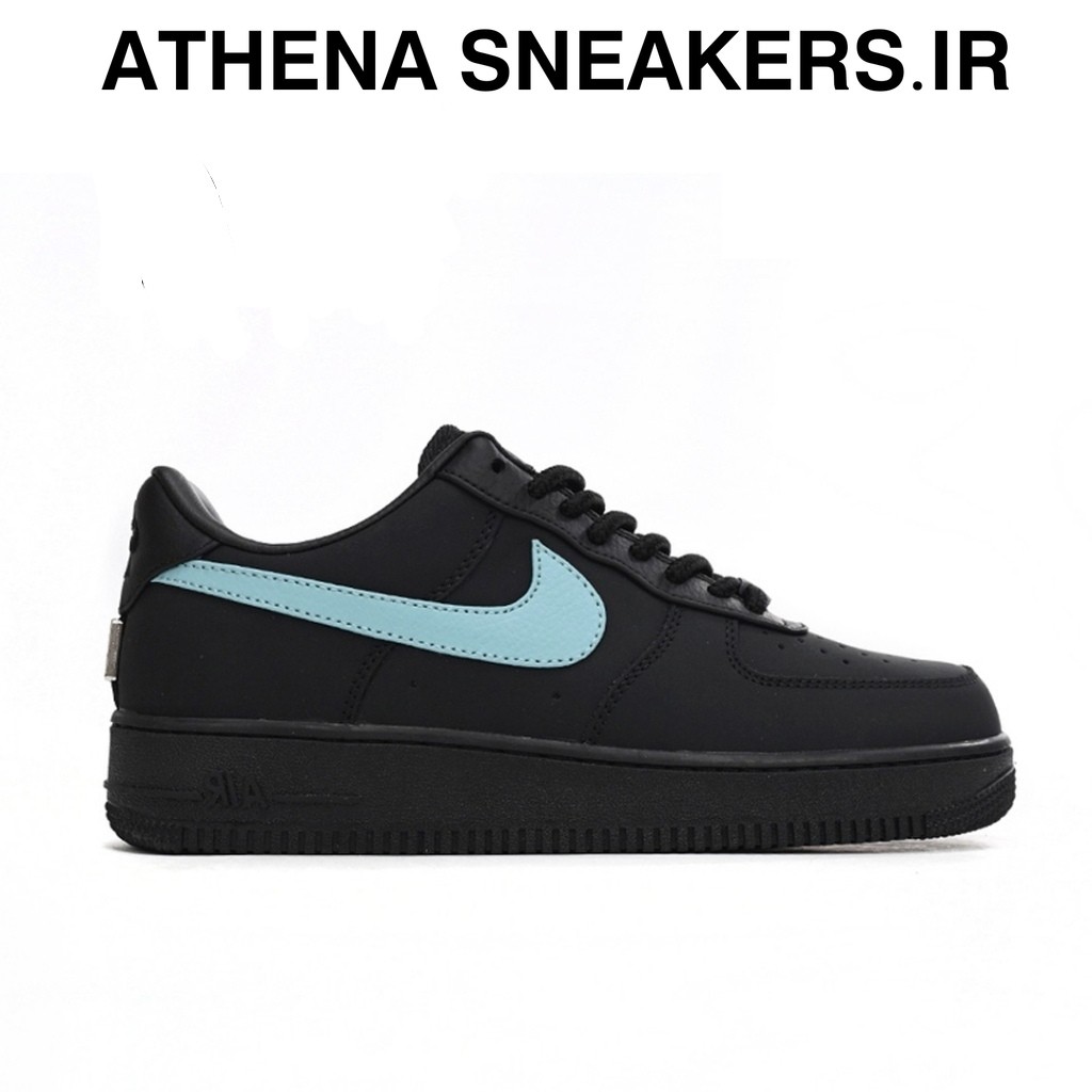 Sepatu Air Force AF 1 Low 1837 Black Tiffany BNIB Original