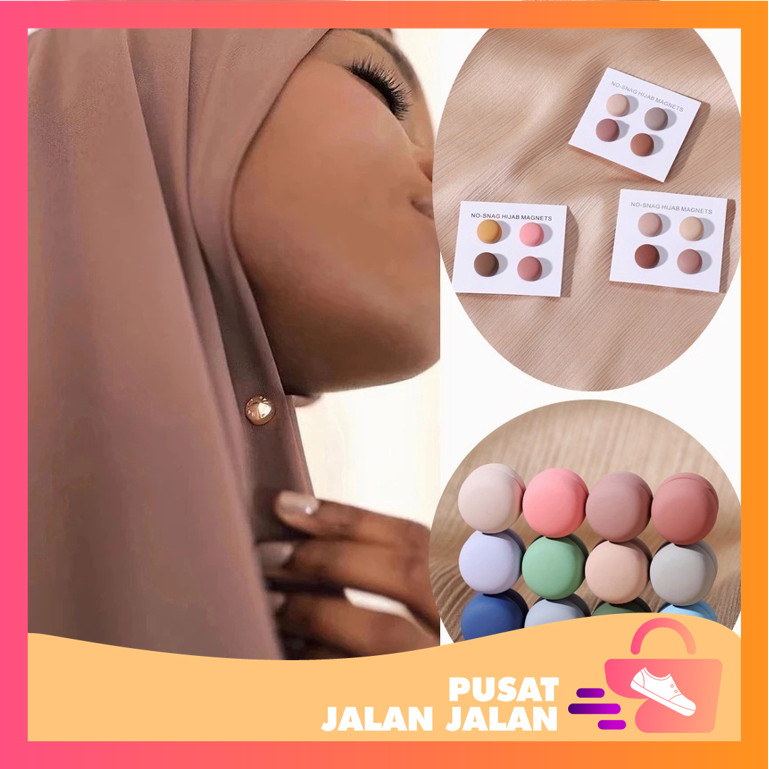 PJJ 6653 Pin Hijab / Magnet Hijab Anti Slip / Magnetic Hijab Pin / Pin Magnet Hijab Stylish / / Pin 