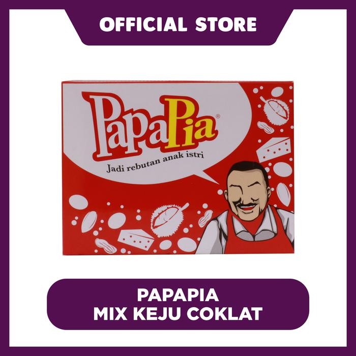 

Papapia Mix Keju Coklat - 400gr