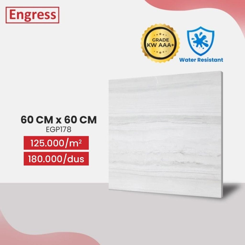 Granite Tile Lantai 60 x 60 Glazed Engress EGP178 High Glossy