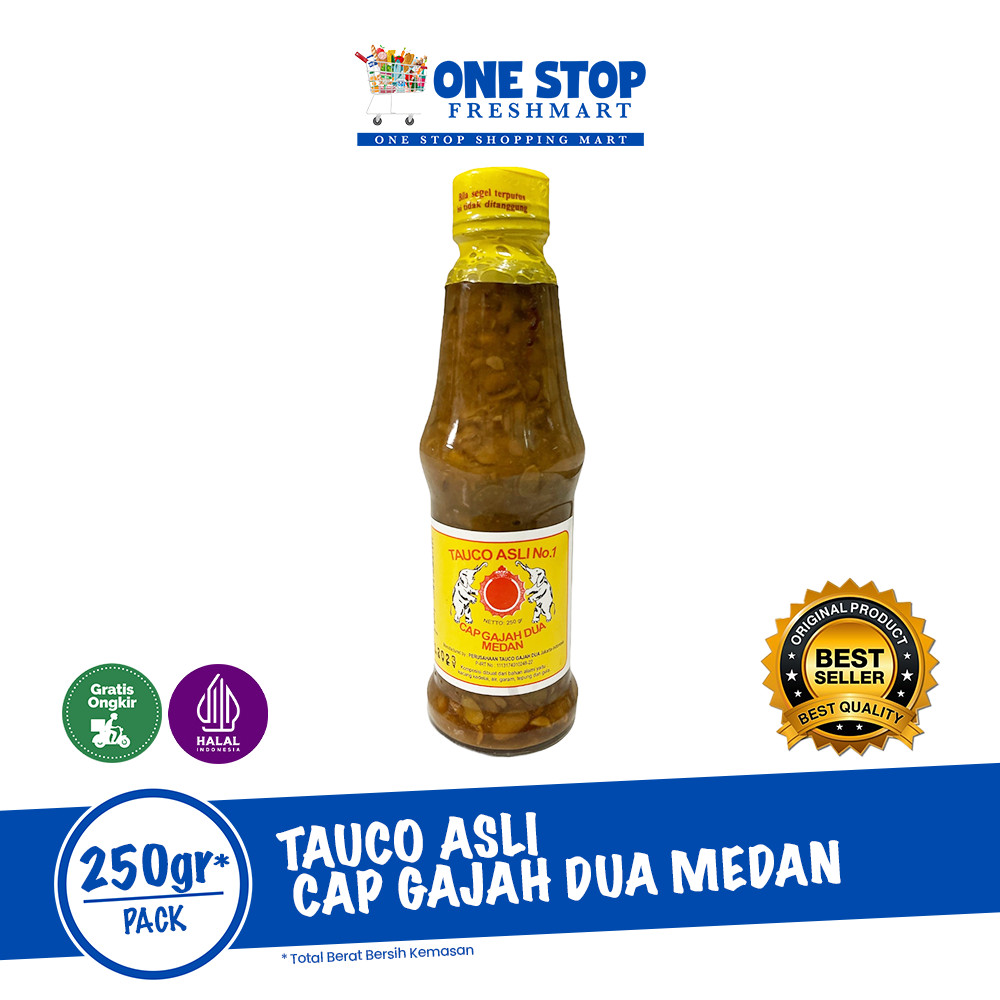 

TAUCO ASLI CAP GAJAH DUA MEDAN 250GR