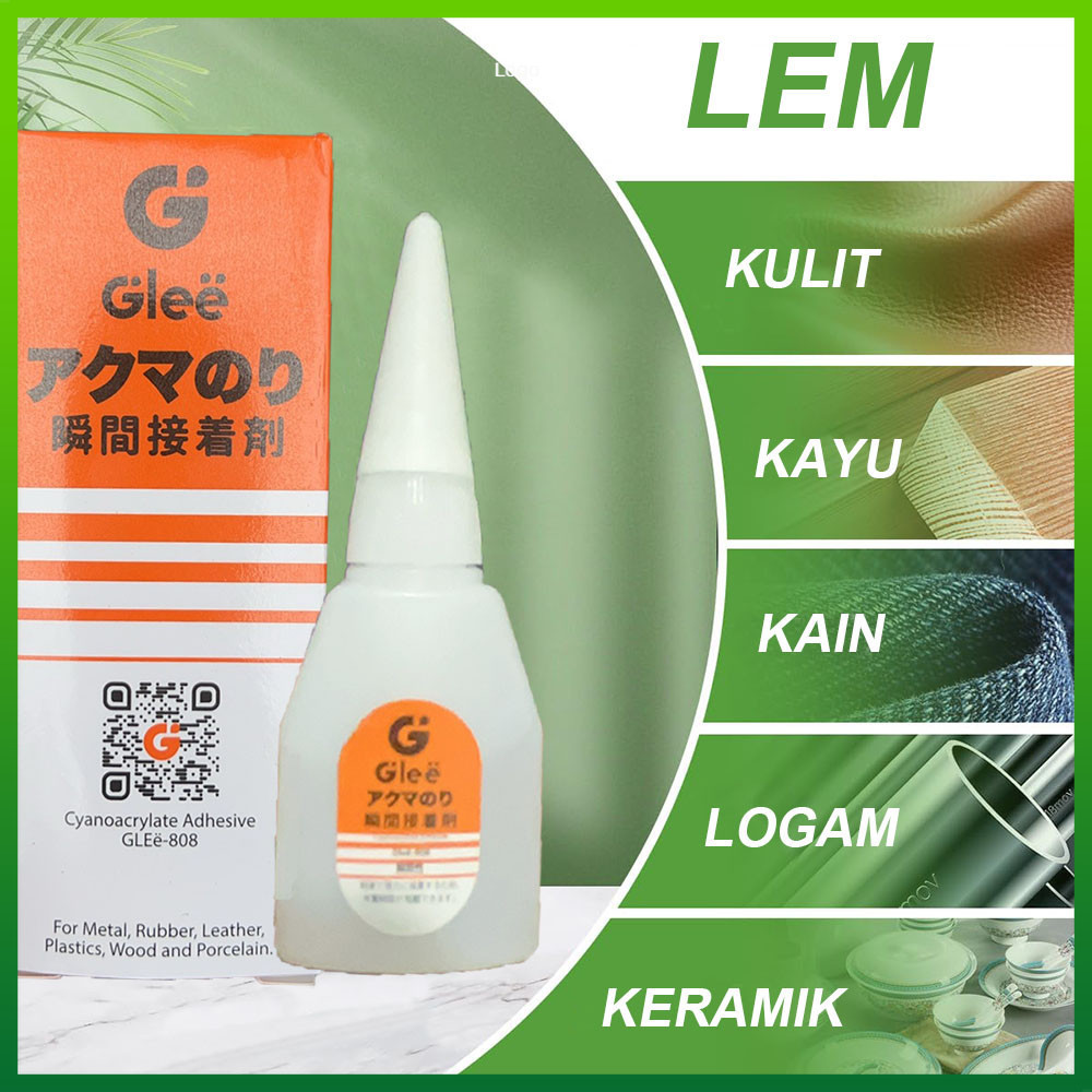 

Lem Super Glue Serbaguna Cairan Super Perekat Kuat / Lem Korea G Lem Sepatu Lem Setan/ lem serbaguna