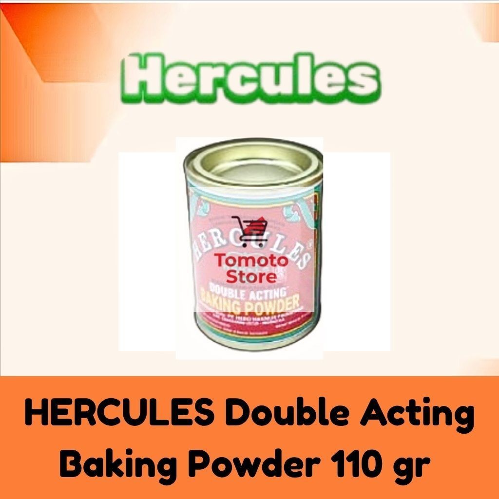 

✨ TOMOTOSTORE ✨ HERCULES Double Acting Baking Powder 110 gr | 110g
