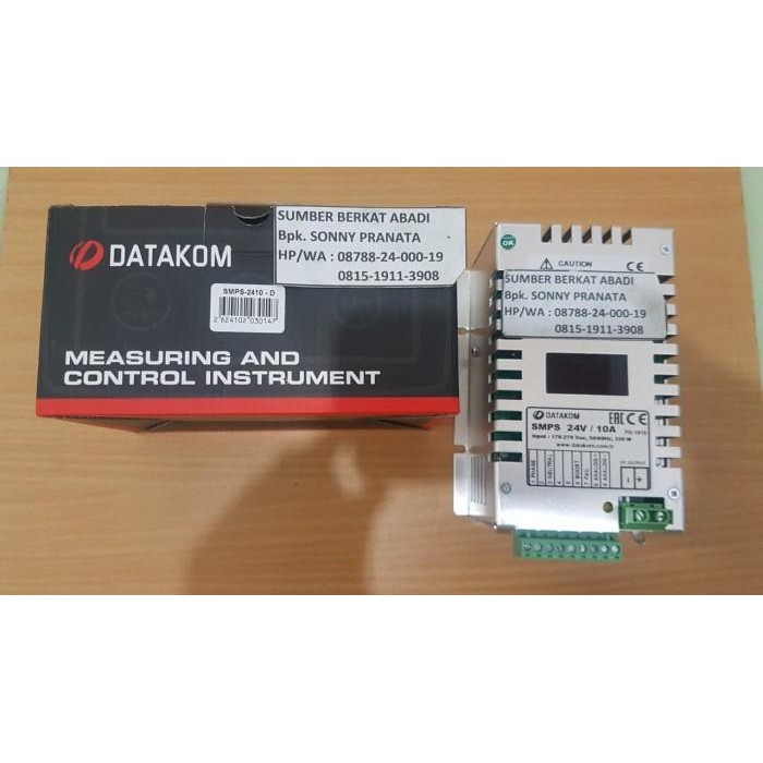 BATTERY CHARGER DATAKOM SMPS-2410-D SMPS 2410 D (24V 10A) SMPS 24V / 10A SMPS 2410D with DISPLAY - G