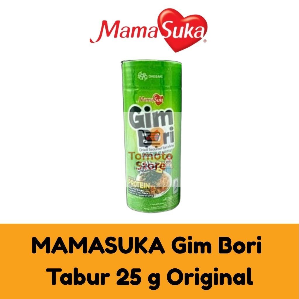 

✨ TOMOTOSTORE ✨ MAMASUKA Gim Bori Rumput Laut Kering Tabur Original