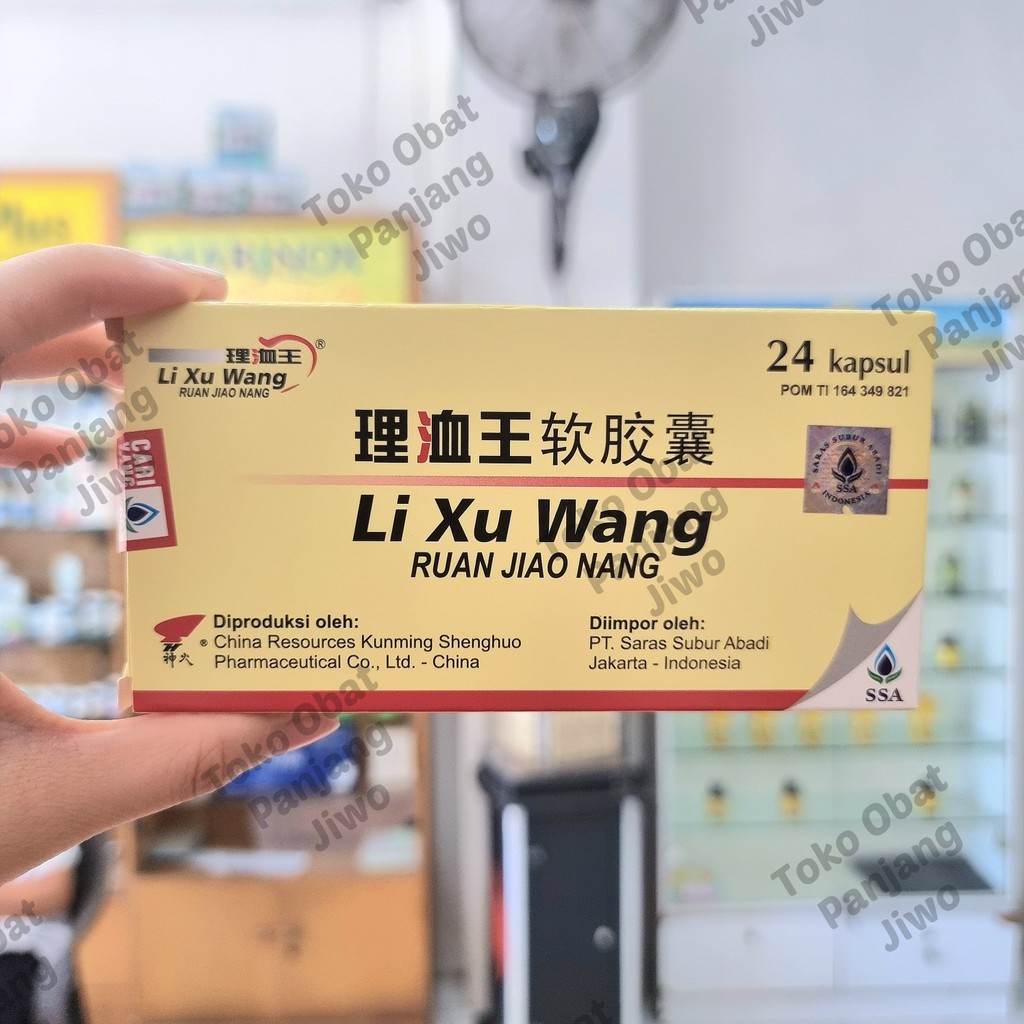 LI XU WANG RUAN JIAO NANG - OBAT KOLESTROL - OBAT JANTUNG KORONER