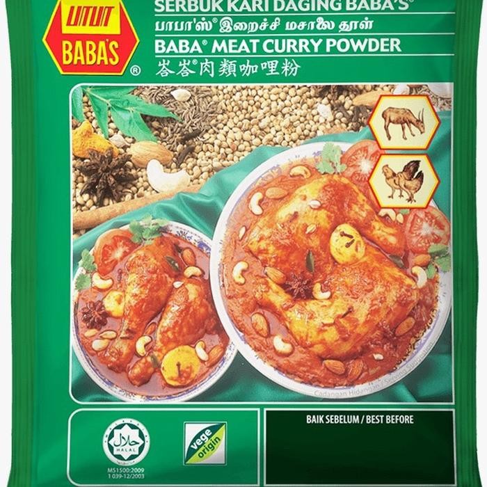 

[Promo]Best Seller Babas meat curry powder 250gr bumbu untuk kari daging exp Terbaru - Warna