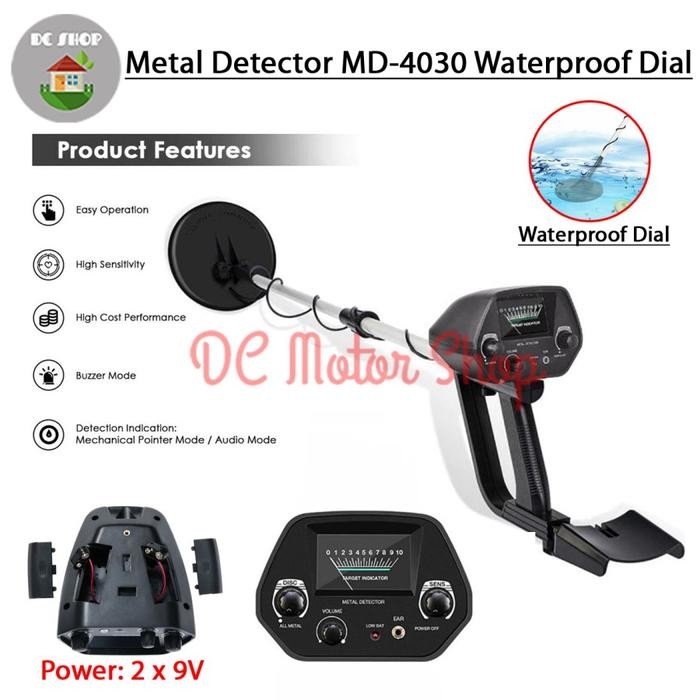 MD4030 Gold Metal Detector Emas Logam King Detektor MD-4030 - MD4030 Gold Metal Detector