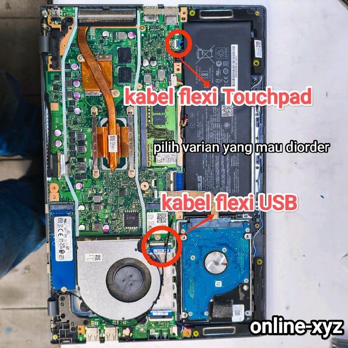 kabel flexible Touchpad usb io board ASUS Expertbook P1411 P1411cj P1411cm P1411fa P1411cma P1411cja
