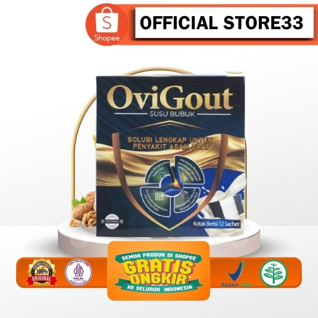 

Ovigout ® Susu Asam Urat Terbaik No 1