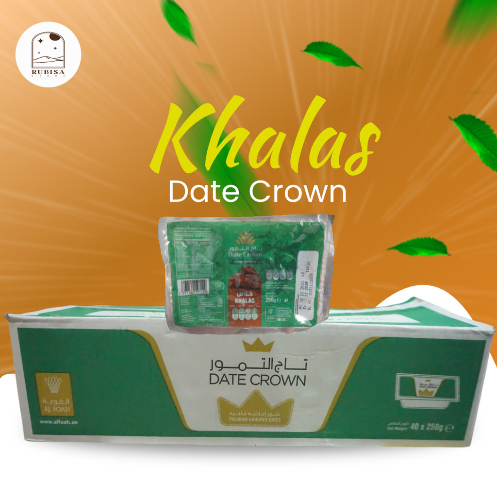 

Kurma Date Crown Khalas 250gr 1Karton